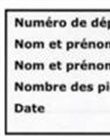 Reçu de dépôt du dossier 
